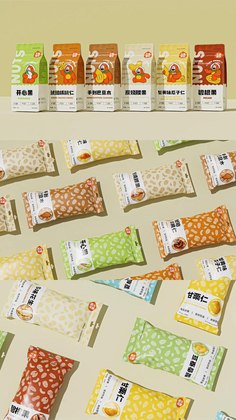 原栗猩球堅(jiān)果包裝設(shè)計(jì)案例分享 森度品牌原創(chuàng)設(shè)計(jì)的創(chuàng)新之路