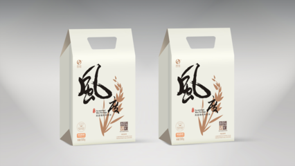 從瓶貼標簽到手提袋 打造一體化食品大米包裝設計全攻略